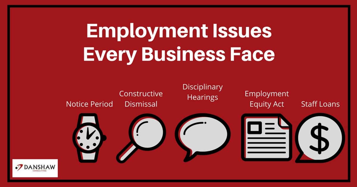 Employment issues - danshaw consulting